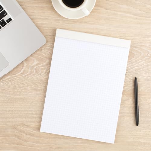 Cambridge Business Notebook, Quad Ruled Paper, 8-1/2" x 11", 70 Sheets, Wirebound, Ivory Paper (06194) - size: 1 Pack