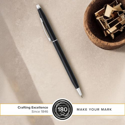 Cross pencil Classic Century AT0083-77 black lacquer 0.7mm regular imported goods - color: Lacquer - Black