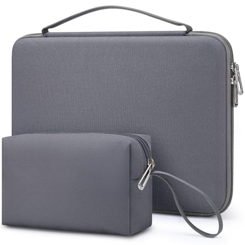 HYZUO 13.3-14 Inch Hard Shell Case Laptop Sleeve for MacBook Pro 14 M5/M4/M3/M2/M1 Pro/Max A3426 A3427 2026-2021, MacBook Pro/Air 13, Dell Pro 13/14 Premium, 13.8"-13" Surface Laptop, Space Gray - color: Space Gray, size: 13.3-14 Inch