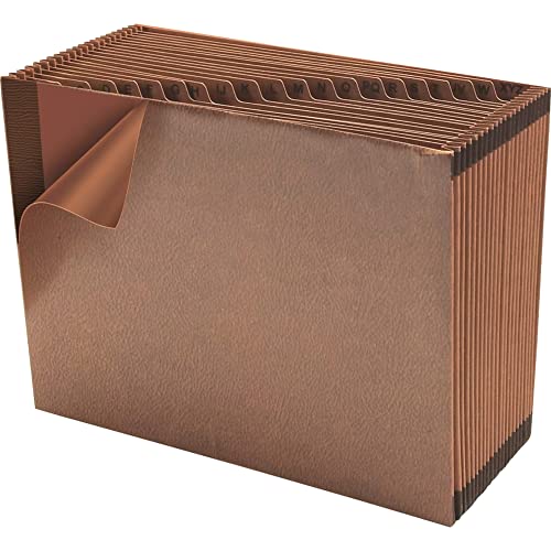 Smead TUFF Expanding File, Alphabetic (A-Z), 21 Pockets, Letter Size, Redrope-Printed Stock (70425) - size: Letter, style: A-Z Index, Letter Size