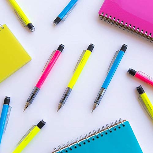 Tombow Mechanical Pencil, Monograph 0.5mm, Neon Orange (DPA-134D) - color: Neon Orange