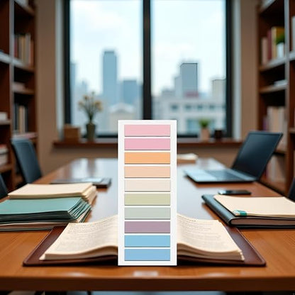 200 Pcs Sticky Index Tabs,Writable and Repositionable Book Flags Tabs Strip,Page Markers Notes Tabs Index Tabs for Page Marking Classify File,Self-Stick Notes Notebooks and Writing Pads (Pink) - color: Pink