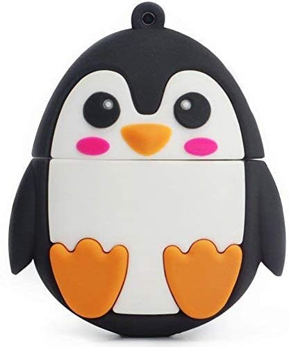 Cute USB Flash Drive Character Thumb Drive for Kids Students Gift Pendrive (16GB, Penguin) - color: Penguin, size: 16GB