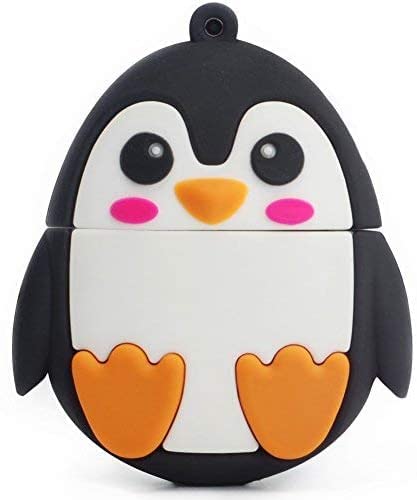 Cute USB Flash Drive Character Thumb Drive for Kids Students Gift Pendrive (16GB, Penguin) - color: Penguin, size: 16GB
