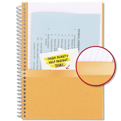 Five Star Spiral Notebook, 2 Subject, College Ruled Paper, 6" x 9-1/2", 80 Sheets, Fights Ink Bleed, Water Resistant Cover, Seaglass Green (840029CH1-ECM) (Pack of 12) - color: Seaglass Green, size: Pack of 12