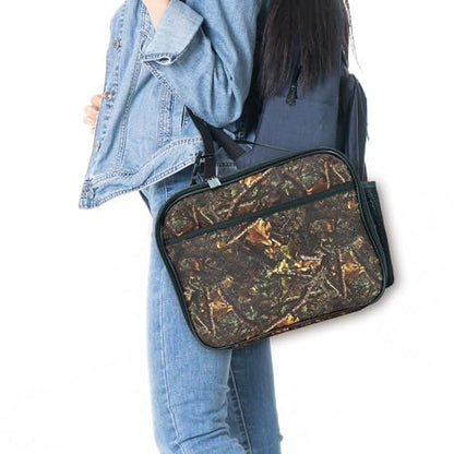 Camo Lunch Bag Insulated Reusable Lunch Box Kids Girls Boys Cooler Thermal Tote Bag For Men Women School Work Picnic - color: Camo