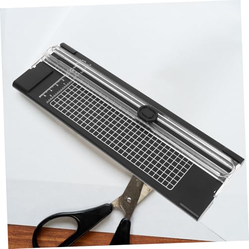 VILLCASE Daily Use Paper Cutter Portable Countertop Trimmer for Photos and Crafts Easy Manual Sturdy Construction for Scrapbooking and Classroom Use Modern Design