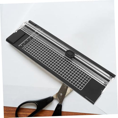 VILLCASE Daily Use Paper Cutter Portable Countertop Trimmer for Photos and Crafts Easy Manual Sturdy Construction for Scrapbooking and Classroom Use Modern Design