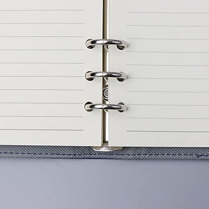 AxeWoodz A6 Lined Refill Paper 3 Pack Loose Leaf Papers 6-Hole Punched Filler Paper Refills 120 Sheets/240 Pages Binder Papers for A6 Travel Journal Diary Binder (A6, Lined) - size: A6