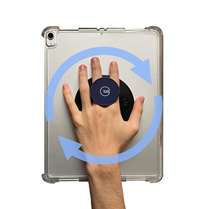 G-Hold® - Comfort Tablet Holder Works with Any Tablet, Tablet case, e-Reader, iPad - Universal, Ergonomic, Rotating, Folds Flat and Adjustable (Navy) - color: Navy