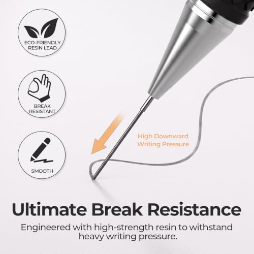 Nicpro 600 PCS Lead Refills 0.5mm HB #2 Break Resistant Mechanical Pencil Refills 0.5 mm, 60 Pack Per Tube, 10 Tubes - size: 60 Count (Pack of 10), style: 0.5 HB