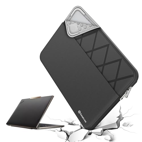 Smatree 13 inch Laptop Sleeve for ThinkBook 13s Gen 4/13x Gen 2, for Yoga Slim 7i Carbon Gen 8/Yoga Book 9i, ThinkPad X1 Nano Gen 3/ThinkPad X13s, ThinkPad Z13 Gen 1/2, Laptop Case with Pocket (E431) - color: Elite-Black, size: for 13 inch ThinkPad Z13(E4