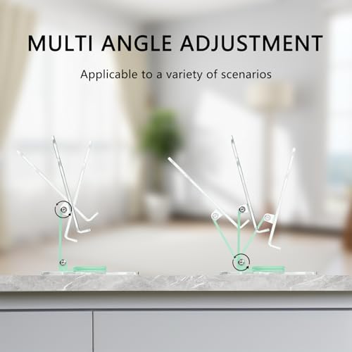 for Bluetooth Keyboard, Cute Tablet Stand Adjustable Adjustable & Foldable, Wireless Rechargeable Keyboard for iPad, iPad Pro/Mini/Air， Samsung Xiaomi Tablets, etc - Green - color: A-Keyboard-Green