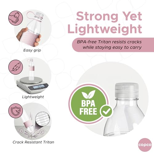 Copco – Hydra Hydra 20 Oz Water Bottle - Pink - color: Light Pink