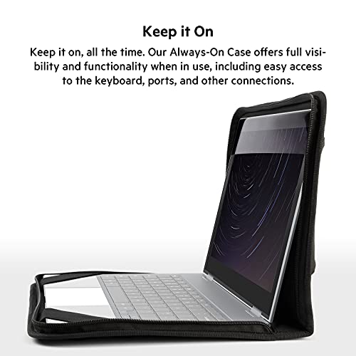 Belkin Always-On Protective Laptop Sleeve w/Dual Storage Pockets & Shock-Resistant Design for Device Protection - Fits 11in to 12in Laptop, Tablet, Chromebook, iPad, & MacBook - Travel & Daily Use - size: 11"-12", style: Always-On