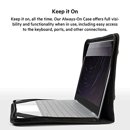 Belkin Always-On Protective Laptop Sleeve w/Dual Storage Pockets & Shock-Resistant Design for Device Protection - Fits 11in to 12in Laptop, Tablet, Chromebook, iPad, & MacBook - Travel & Daily Use - size: 11"-12", style: Always-On