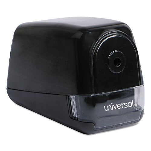 Universal Contemporary Design Electric Pencil Sharpener, Black (30000)
