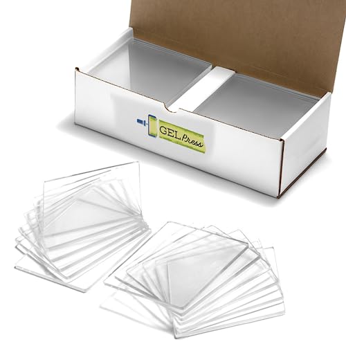 Gel Press Monoprinting Print Plates – 6” x 6” Gel Plate Class Pack Value Pack - Printmaking Supplies - Reusable Gel Printing Plates for Press Art for Card Making, Scrapbooking, Arts and Crafts 12-Pack - size: 6"x 6"