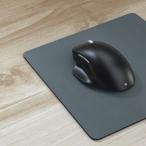 Incase Bluetooth Ergonomic Mouse – Designed by Microsoft – Two Thumb Buttons, Easy to Grip Thumb Rest, Precision Tracking, Connects 3 Devices, 15 Month Battery Life, Mac/Windows PCs/Laptops (Black) - color: Black