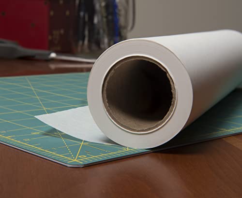 Bienfang Sketching & Tracing Paper Roll, White, 12 Inches x 20 Yards - for Drawing, Trace, Sketch, Sewing Pattern - size: 12 in. x 20 yd.