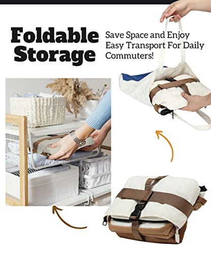 SUNNY BIRD Dual Compartment Lunch Bag Insulated Lunch Box for Women and Men (Ivory White 01) - color: Ivory White 01