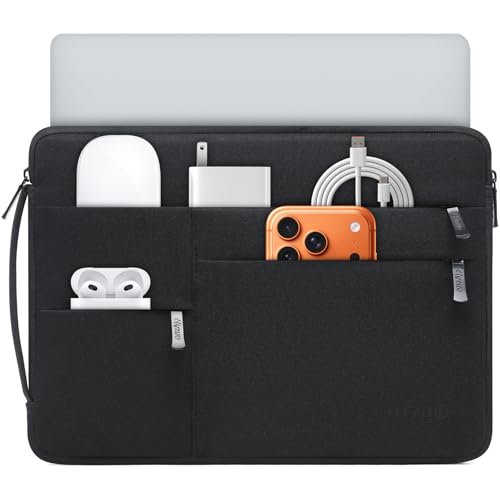HYZUO 13 Inch Laptop Case Sleeve Bag for MacBook Air 13 M5 A3449 M4 M3 M2 M1 2026-2018, 13" MacBook Neo 2026 A3404, MacBook Pro 13 M2 M1 2026-2016, iPad Air/Pro 13, Surface Pro, XPS 13, Black - color: Black, size: 13 Inch