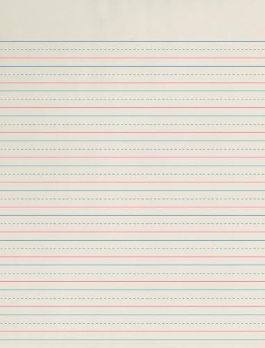 School Smart Zaner-Bloser Writing Paper,Handwriting Practice Lined Paper,Grade 3 Learning,1/2 Inch Rule,8 x 10-1/2 Inches,500 Sheets,(Pack of 10) - size: 8" x 10.5" (Pack of 10), style: 1/2 Inch Ruled