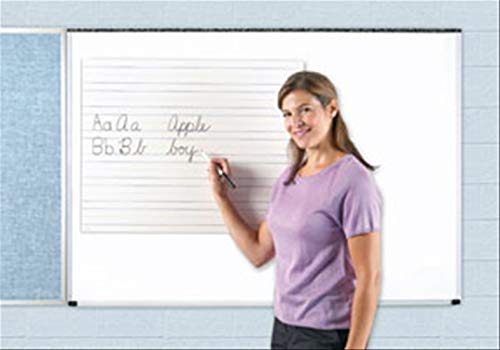 Learning Resources Magnetic Handwriting Paper - Magnetic Whiteboard Paper, Dry Erase Board with Lines, Lined Whiteboards for Classroom, Magnet Writing Board, Handwriting Whiteboard, Teacher Must Haves