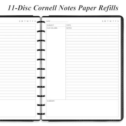 (3-Pack) Letter Size Cornell Notes Paper - 11 TUL Disc Cornell Notes Loose Leaf Paper, 150Sheets / 300Pages, 8.5'' x 11'' - size: 3-Pack, style: 11-Disc/Letter Size