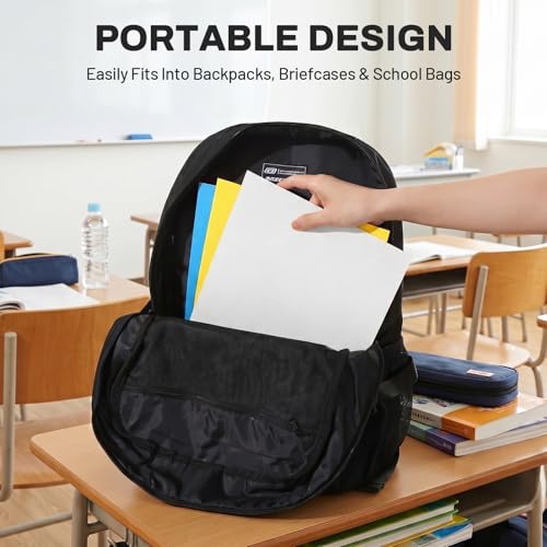 SUNEE Folders with Pockets (25 Pack, White), 2 Pocket Folders Fit Letter Size Paper, Paper File Folder for School Office Home Bussiness - color: White, style: 25-Pack