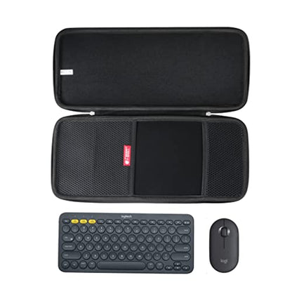 Hermitshell Hard Travel Case for Logitech Pebble 2 Combo K380 K380s Pebble Keys 2 + M350 Wireless Keyboard and Pebble Mouse Combo