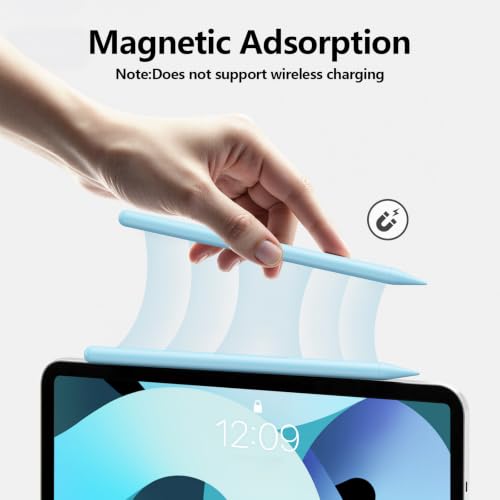 JAMJAKE Stylus Pen for iPad 6th-11th Generation-2X Fast Charge Active Pencil Compatible with 2018-2026 Apple iPad Pro 11"/12.9"/M4, iPad Air 3/4/5/M2/M3/M4,iPad mini 5/6/7 Gen-Blue - color: Blue