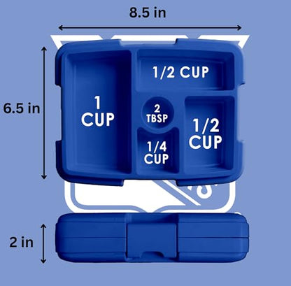 FOCO NHL Unisex-Adult Officially Licensed Team Color Stripe Primary Logo Hockey Leak Proof 5 Compartment Bento Lunch Box - New York Rangers - color: New York Rangers