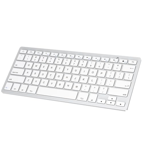 SPARIN Bluetooth Keyboard for Samsung Galaxy Tab A11 Plus/A9 Plus/S11/S10 FE/S10+/S6 Lite, Wireless Keyboard for Android, Windows,Samsung Tablet, PC, Phone-Ergonomic, Lightweight, Ultra-Slim-Grey - color: Grey