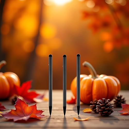 3Pcs Black Stylus Pens for Touch Screens,Universal Fine Point Pen for Phone/iPad/Samsung/Android/Tablet and Other Touch Screens,High Precision Stylus for All Universal Touch Screen Devices，Accessories