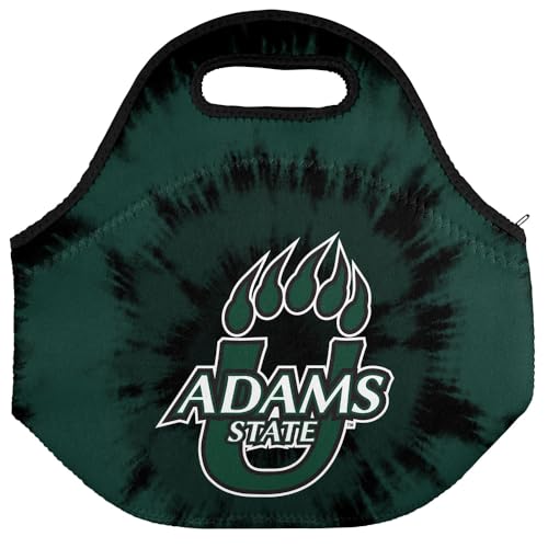 Campus Lab Adams State University Tie-Dye Soft Neoprene Lunch Bag, School - color: Adams State University ASU Grizzlies