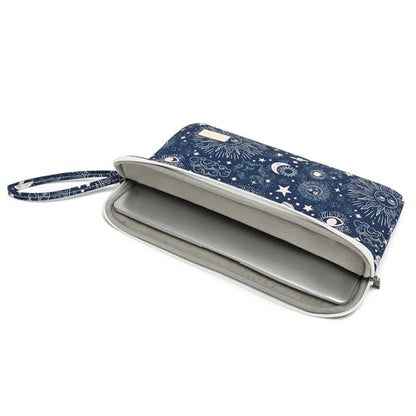 Laptop Sleeve with Pocket (Sol de Mayo, 12.5 inch-13.5 inch) - color: Sol de Mayo With Strap, size: 12.5 inch-13.5 inch