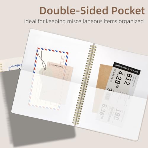 Cute Spiral Notebook journal A4 Aesthetic Pretty Design for Women Girls Kawaii with Pocket, 8.5 x 11 inch, Graph, Turtle - color: Save Turtle, style: Graph