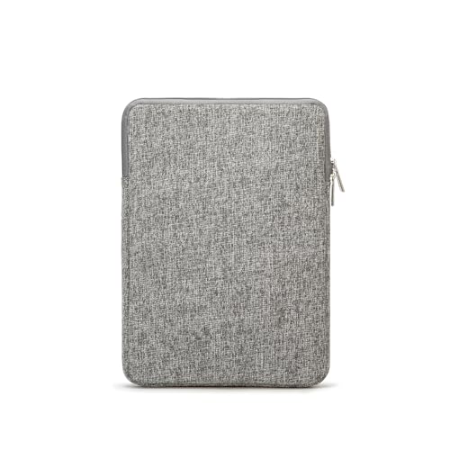 Kinmac 360° Protective Vertical Laptop Sleeve Case Cover Bag (Snow Grey, 12.5 inch-13.3 inch) - color: Snow Grey, size: 12.5 inch-13.3 inch