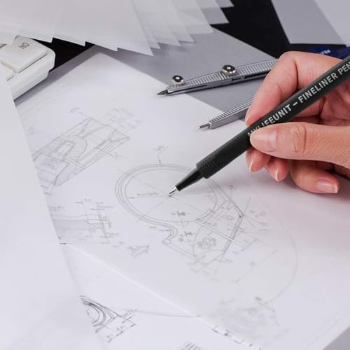 MyLifeUNIT Tracing Paper for Drawing, Translucent Vellum Paper 8.5 x 11 inches, 100 Sheets - size: 8.5 x 11 inches