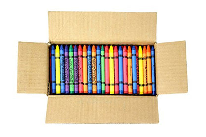 Craytastic! (264) Premium Bulk Crayons (6 Colors) for Schools, Classrooms, Restaurants, Offices, Crafts and More - Safety Tested Compliant with ASTM D-4236