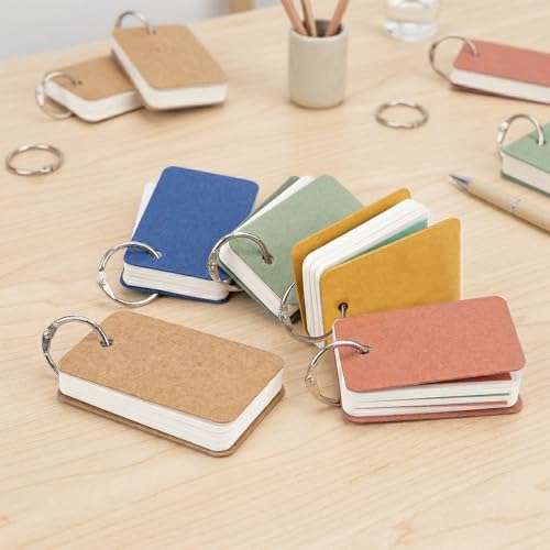 OWLKELA 80 Pcs Binder Rings 0.5 Inch, Loose Leaf Metal Book Rings, Flash Card Rings, Index Card Rings, Clip Rings, Nickel Plated Steel, Key Rings, Silver - color: Silver, size: 0.5 inch 80 Pcs