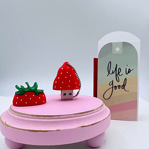 USB Thumbdrive 16GB - Berry USB Flash Drive - Strawberry Storage Device (Strawberry) - color: Strawberry