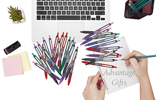 Precise V5 RT Retractable Rolling Ball Pens, Extra Fine Point (.5mm), Purple Ink, 3-pk; Premium Comfort Grip, Include with Plastic Reusable Pouch - color: Purple, size: 3 Count (Pack of 1)