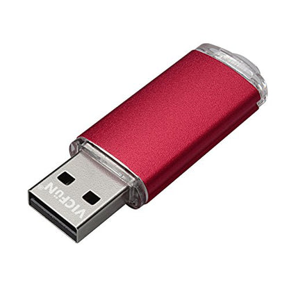 10pcs 8GB USB Flash Drive 8G USB 2.0 USB Drive Thumb Stick, Red - color: Red, size: 8GB-10PACK