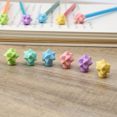 Mr. Pen- Pencil Top Erasers, 48 Pack, Latex-Free | No-Smudge Cap Pencil Erasers for Precise Erasing, Kids, Teachers, Studying Supplies - color: Pastel, size: 48 Pack