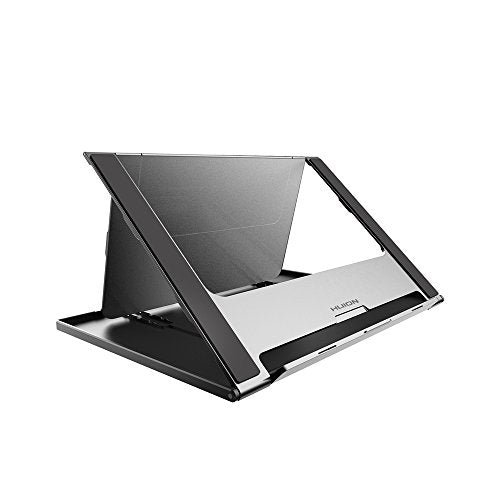 HUION ST200 Adjustable Laptop Stand for Desk, Aluminum Computer Stand | Foldable Desktop Stand, Multi-Angle Portable Desk Stand for Up to 10-16" Laptops, Tablets, Drawing Tablets, Pen Display