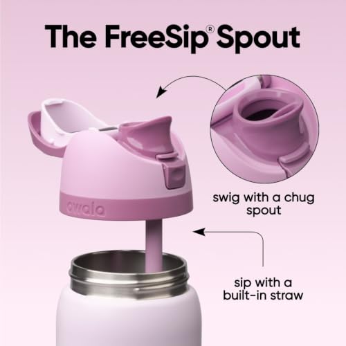 FreeSip® 32-oz. - Stainless Steel - Lilac You A lot - color: Lilac You A Lot, size: 32 Ounces