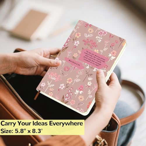 Christian Notebook Journal, Bible Notebooks for Note Taking Inspiration Religious Gifts, Grandma, Sister, Hardcover Ruled Journal for Note Taking, Bible Notebook Gifts for Women - color: Multi 1563
