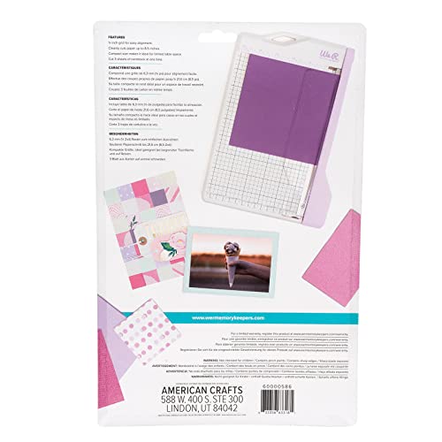 We R Memory Keepers Mini Guillotine Paper Cutter-Lilac - color: Lilac, size: Mini